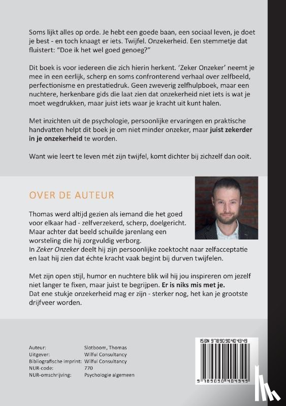 Slotboom, Thomas - Zeker Onzeker