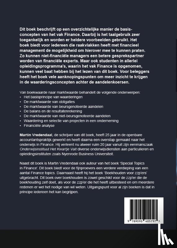 Vredendaal, Martin - Van boekwaarde naar marktwaarde