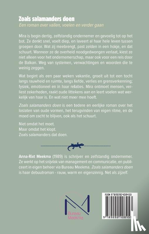 Meekma, Anna-Rixt - Zoals salamanders doen