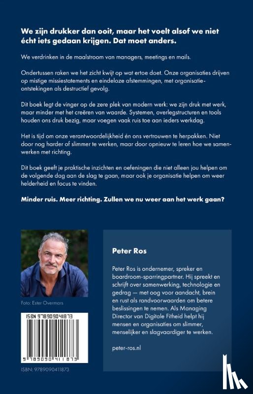 Ros, Peter - Zullen we nu weer aan het werk gaan?