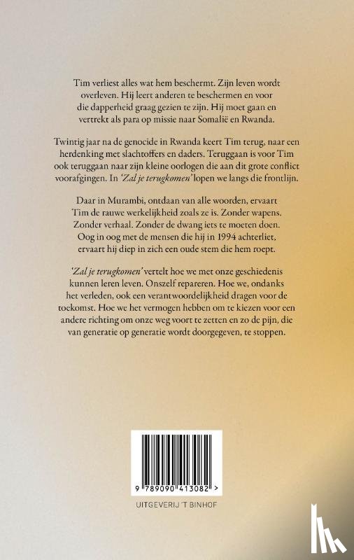 Verhofstede, Reginald - Zal je terugkomen?