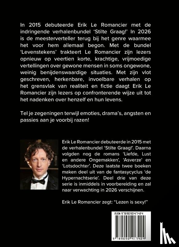 Romancier, Erik Le - Levenstekens