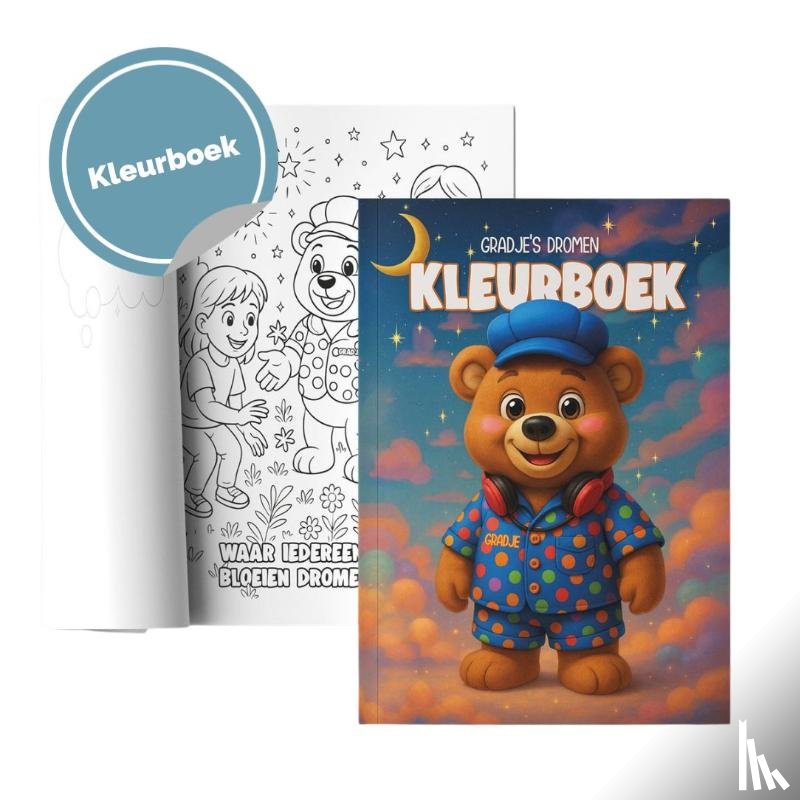 Wagemakers, V., Gradje - Gradje's dromen kleurboek Set (5 stuks)
