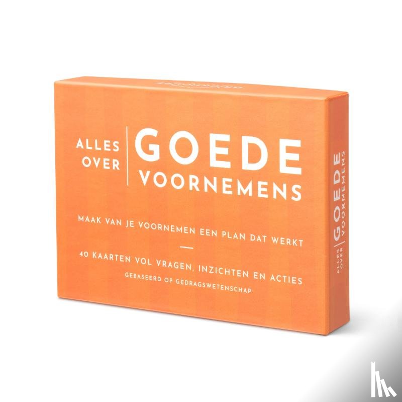 Steenhuis, Ingrid - Alles over goede voornemens