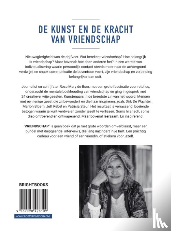 Boer, Rose Mary de - Vriendschap
