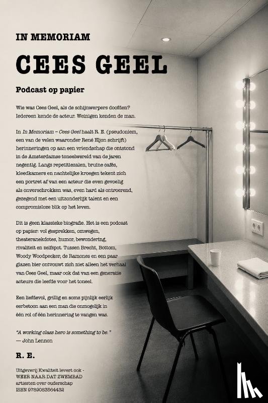 E., R. - IN MEMORIAM CEES GEEL