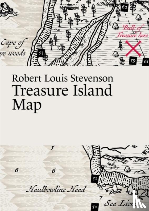 Thelander, Martin - Robert Louis Stevenson, Treasure Island Map