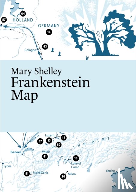 Thelander, Martin - Mary Shelley, Frankenstein Map
