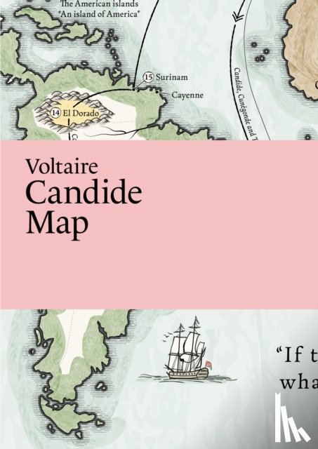 Thelander, Martin - Voltaire, Candide Map