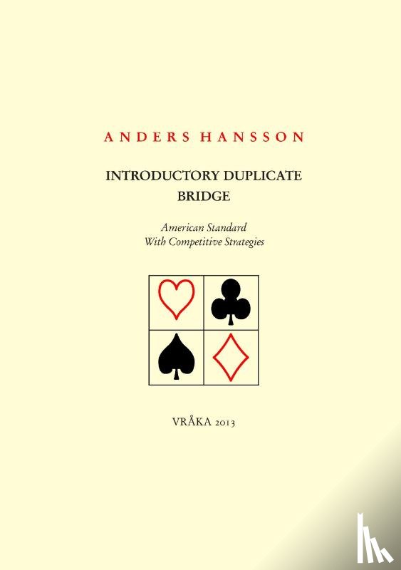 Hansson, Anders (Reaction Engines Limited) - Introductory Duplicate Bridge
