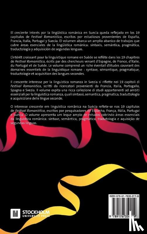 - Festival Romanistica