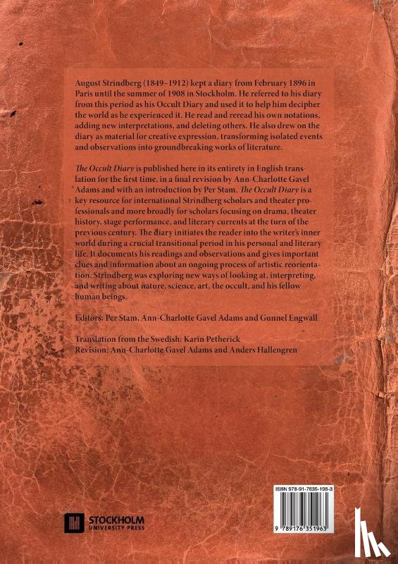 Strindberg, August - The Occult Diary