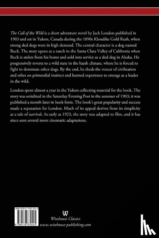 London, Jack - The Call of the Wild (Wisehouse Classics - with original illustrations)