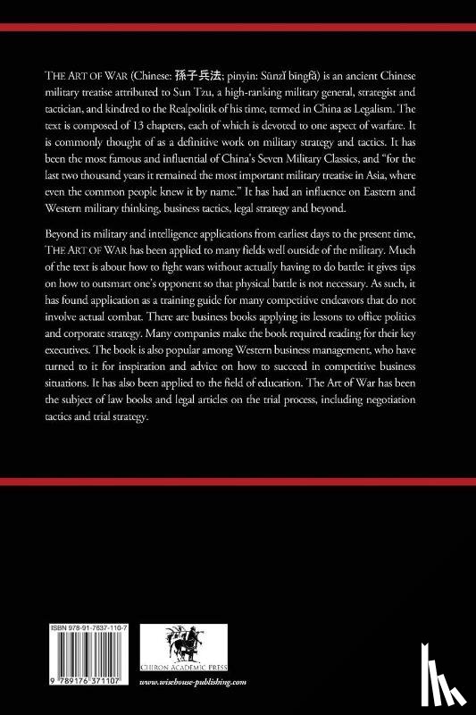 Tzu, Sun - The Art of War (Chiron Academic Press - The Original Authoritative Edition)