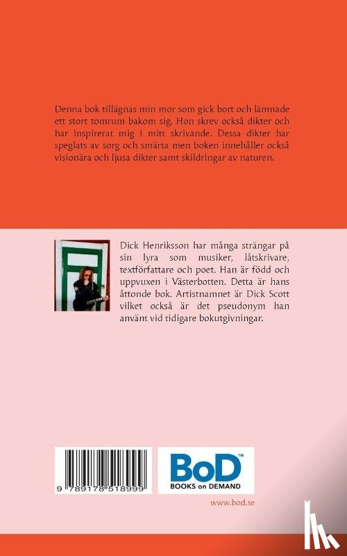 Henriksson, Dick - Nar tarar faller som regn