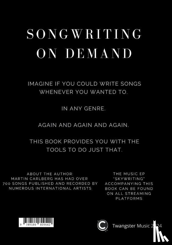 Carlberg, Martin - Songwriting On Demand