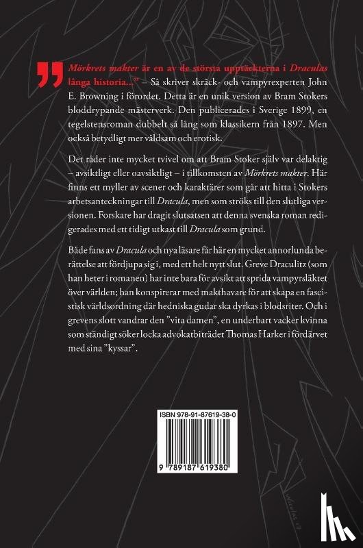 Stoker, Bram - Morkrets makter