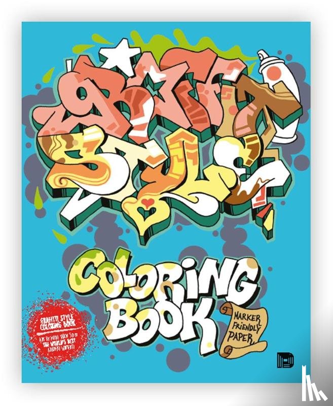 Almqvist, Bjorn, Lindblad, Tobias Barenthin - Graffiti Style Coloring Book
