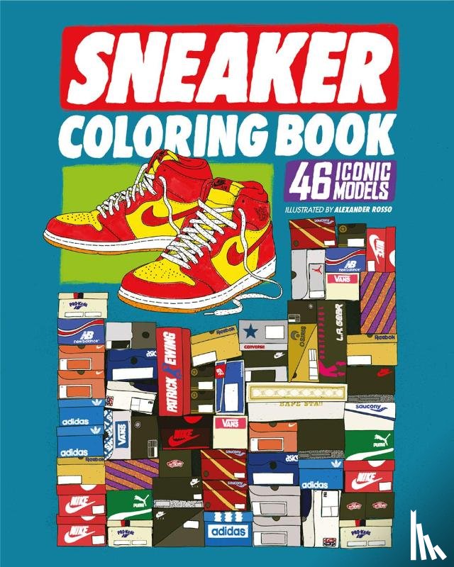 Rosso, Alexander - Sneaker Coloring Book