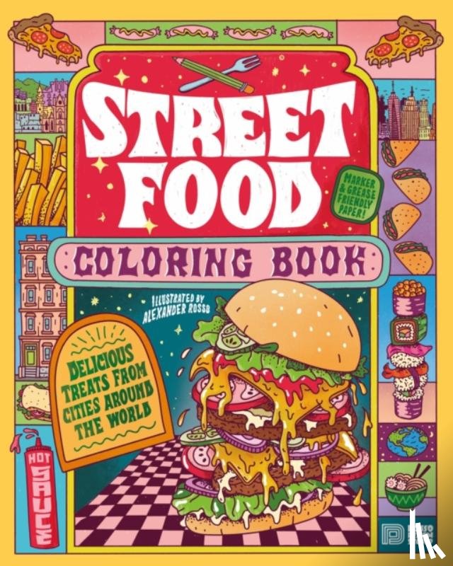 Rosso, Alexander - Street Food Coloring Book