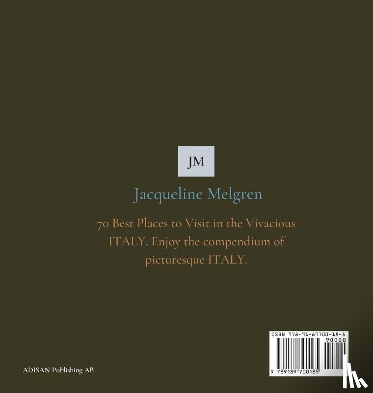 Melgren, Jacqueline - Italy