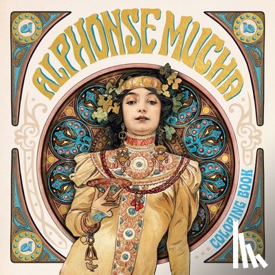  - Alphonse Mucha Coloring Book