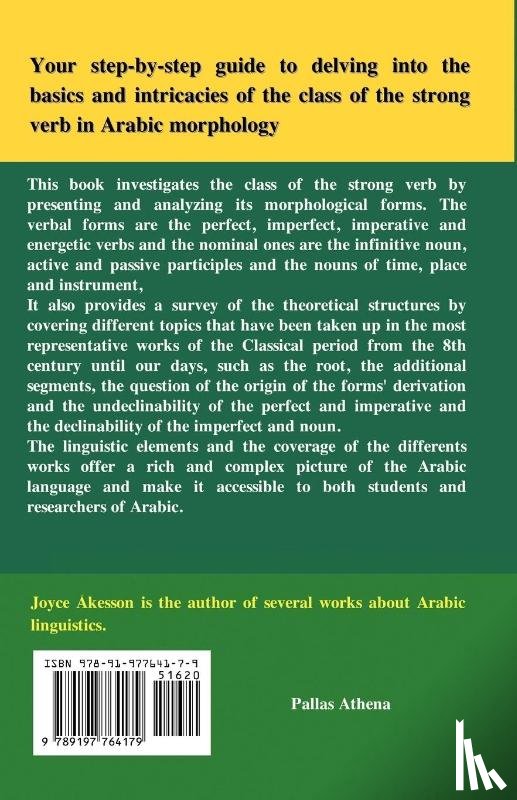 Akesson, Joyce - The Essentials of the Class of the Strong Verb in Arabic