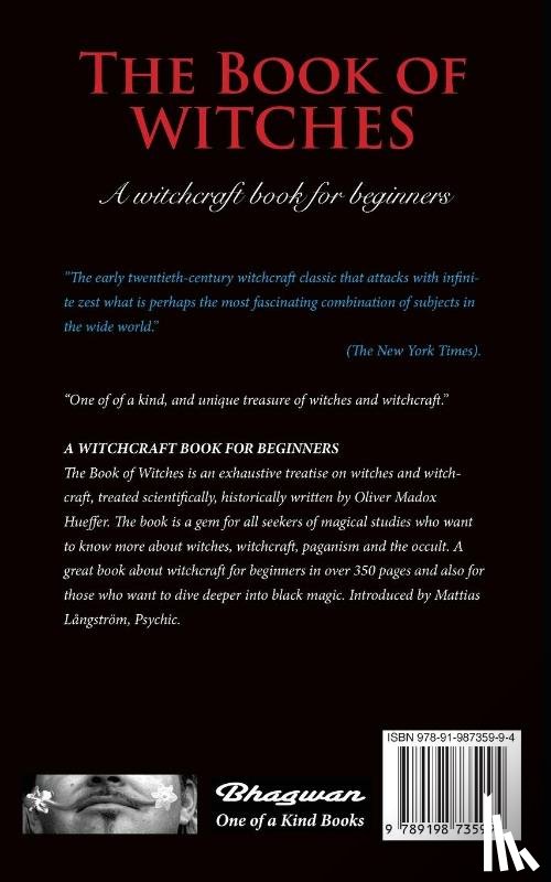 Hueffer, Oliver Madox - THE BOOK OF WITCHES