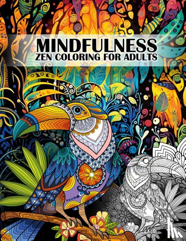 Sparkle, Luna - Mindfulness Coloring Book for Adults