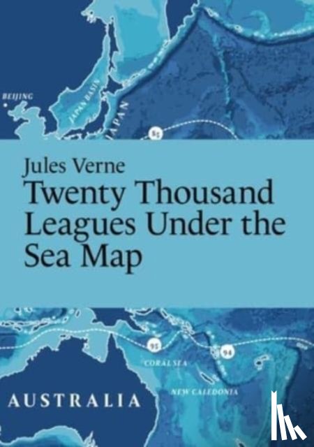 Thelander, Martin - Jules Verne, Twenty Thousand Leagues Under the Sea Map