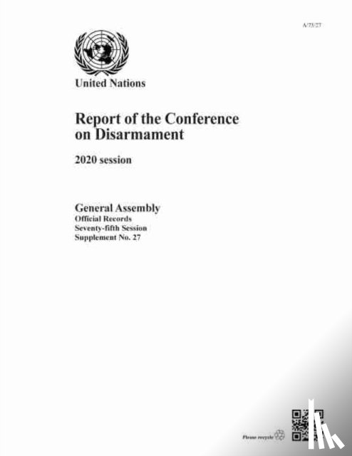 United Nations Department for General Assembly and Conference Management - Report of the Conference on Disarmament