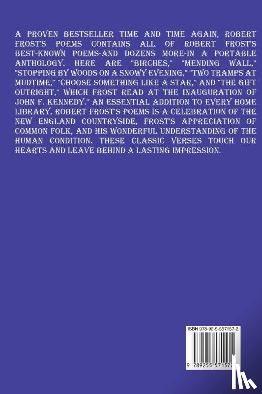 Frost, Robert - Complete Poems of Robert Frost
