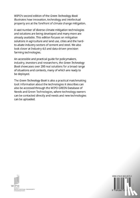 Wipo - Green Technology Book