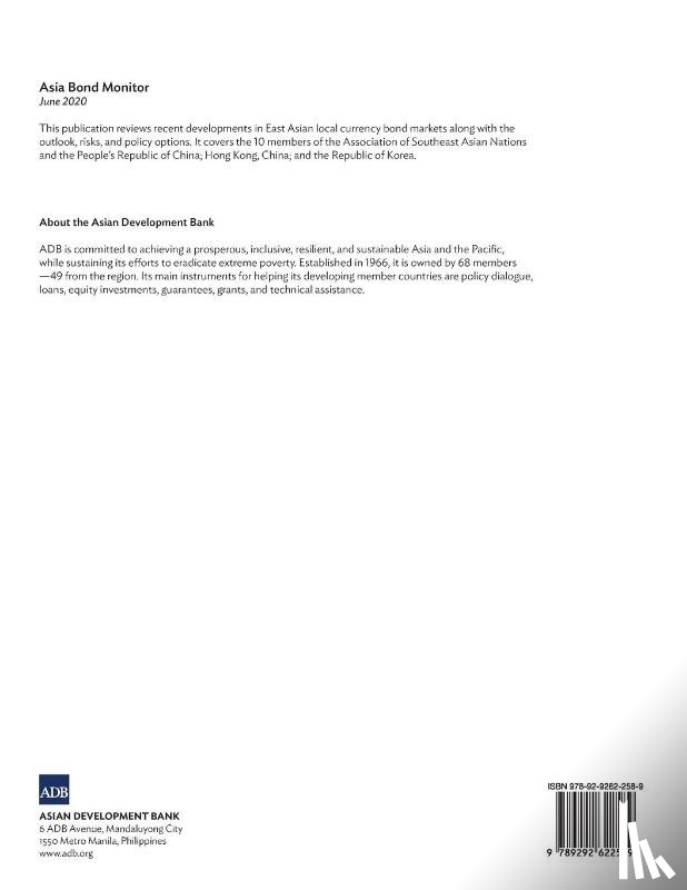 Asian Development Bank - Asia Bond Monitor – June 2020