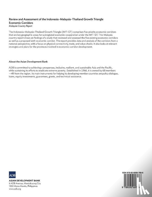 Anuar, Abdul Rahim - Review and Assessment of the Indonesia-Malaysia-Thailand Growth Triangle Economic Corridors