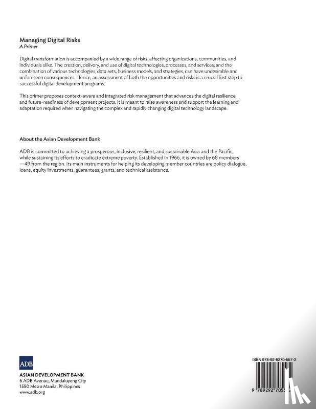 Asian Development Bank - Managing Digital Risks