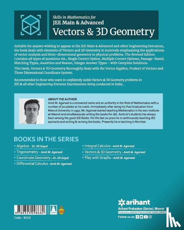 Agarwal, Amit M - Vector & 3D Geometry