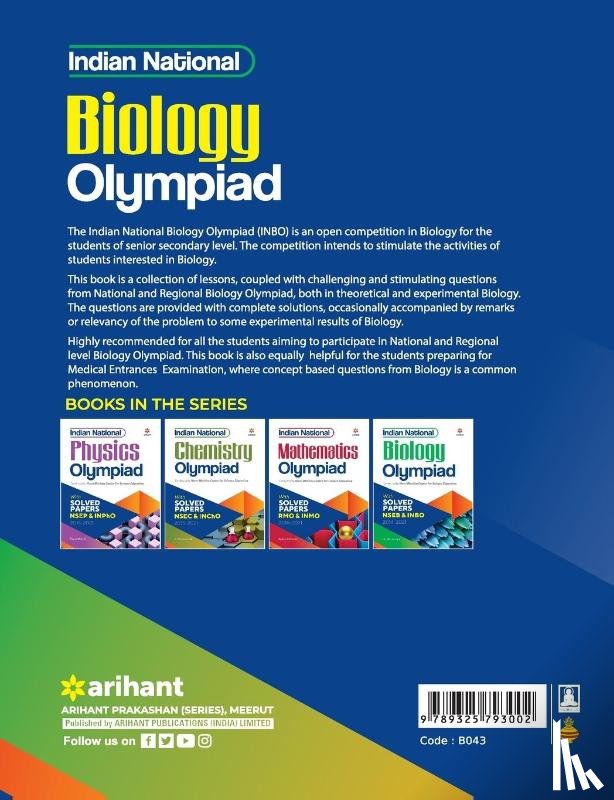 Manglik, Dr Rk - Olympiads Biology