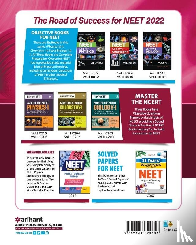 Arihant Experts - 34 Years Chapterwise Solutions NEET Physics 2022