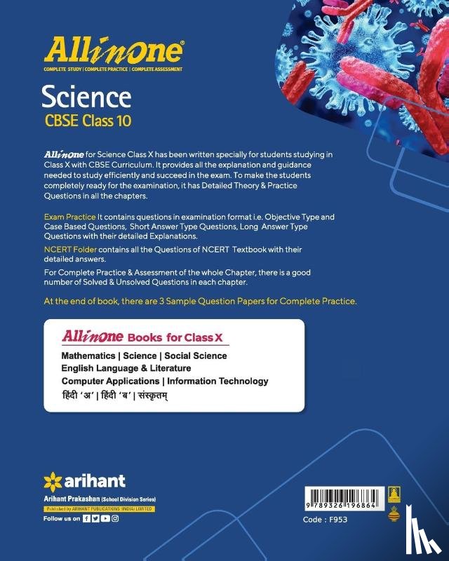 Singh, Sonal - Cbse All in One Science Class 10 2022-23 Edition (as Per Latest Cbse Syllabus Issued on 21 April 2022)