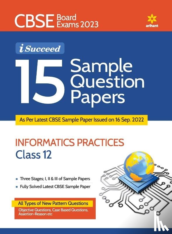Grover, Seema - 15 Sample Question Papers Information Practices Class 12th CBSE 2019-2023