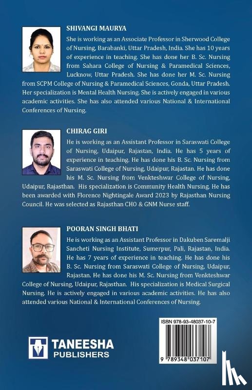 Maurya, Shivangi, Giri, Chirag, Bhati, Pooran Singh - Health-Nursing Informatics & Technology