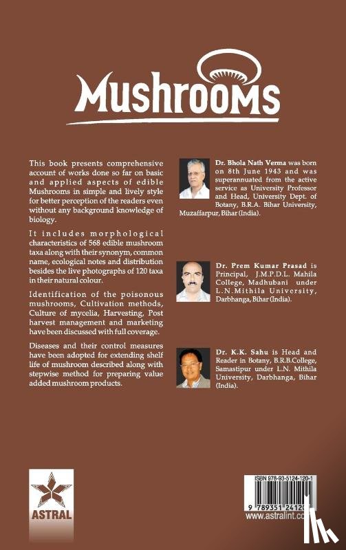 Verma, B N & Prasad Prem Kumar & Sahu - Mushrooms
