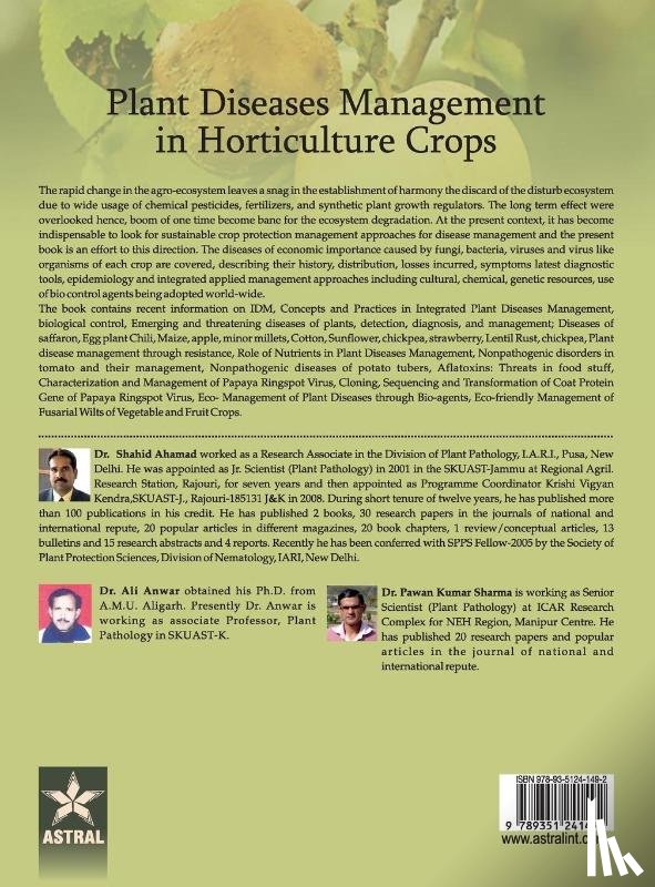 Shahid, Ahmad & Anwar Ali & Sharma P - Plant Diseases Management in Horticultural Crops