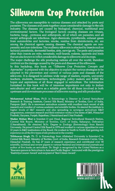 Khan, Mohammad Ashraf - Silkworm Crop Protection