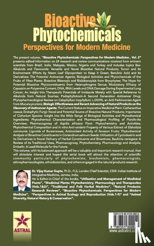 Gupta, Vijay Kumar - Bioactive Phytochemicals Perspectives for Modern Medicine Volume 2