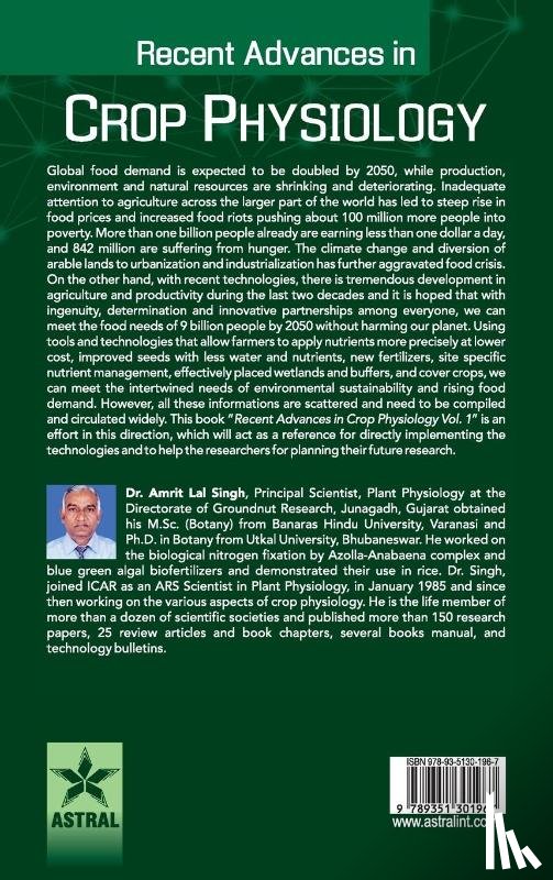 Singh, Amrit Lal - Recent Advances in Crop Physiology Vol. 1