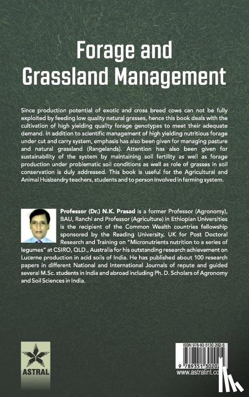 Prasad, N K - Forage and Grassland Management
