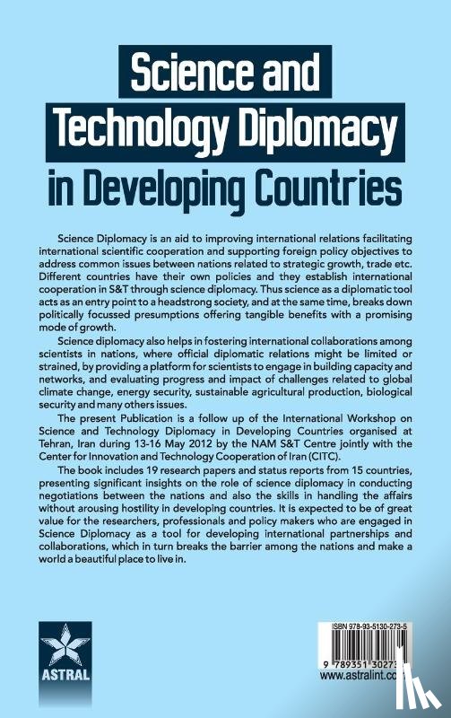 S, Nam - Science and Technology Diplomacy in Developing Countries