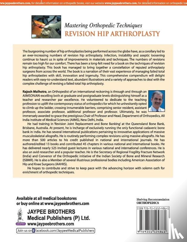 Malhotra, Rajesh - Mastering Orthopedic Techniques: Revision Total Hip Arthroplasty